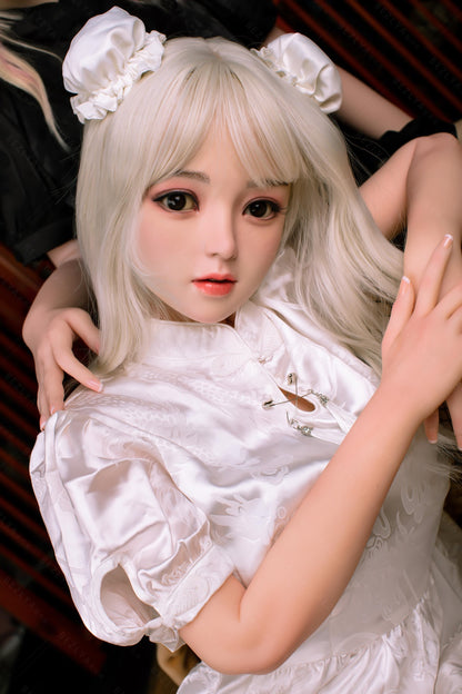 Bezlya - 鈴蘭 - 149cm/4ft10.75 - 2.0 D 杯 - 矽膠頭 + TPE 身體性玩偶
