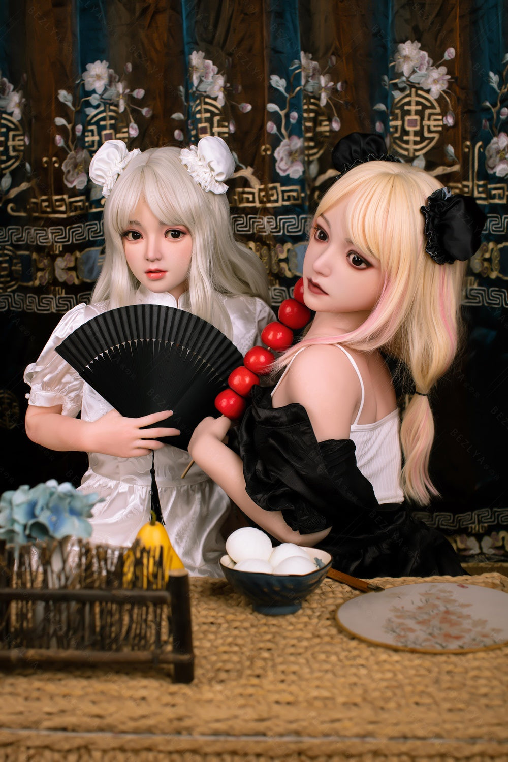 Bezlya - 鈴蘭 - 149cm/4ft10.75 - 2.0 D 杯 - 矽膠頭 + TPE 身體性玩偶
