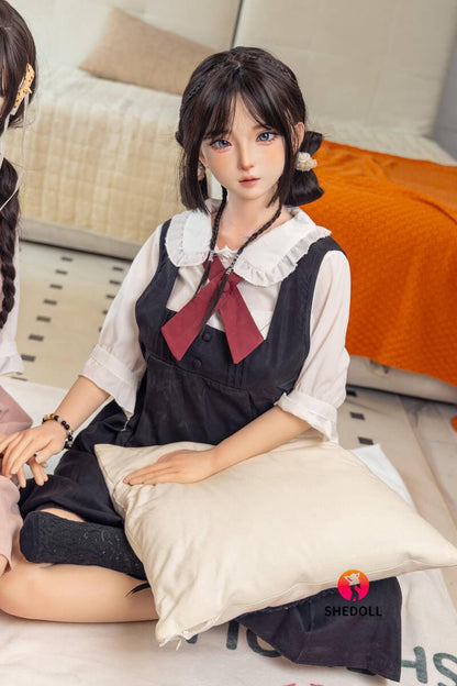 SHEDOLL – Nancy - 148cm/4ft10 C-cup - Silicone Head + TPE Body Sex Doll - 76dollshop