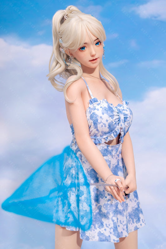 Bezlya - Pisum - 149cm/4ft11 - 2.1 D-cup - Silicone Sex Doll