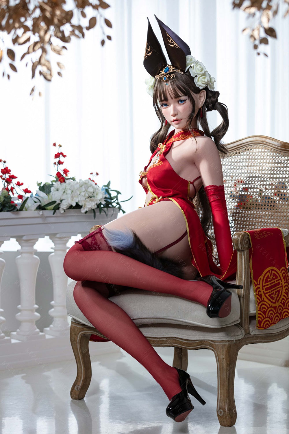 Bezlya - Mandradora - 155cm/5ft1 - 2.2 B-cup - Silicone Sex Doll