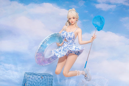 Bezlya - Pisum - 149cm/4ft11 - 2.1 D-cup - Silicone Sex Doll