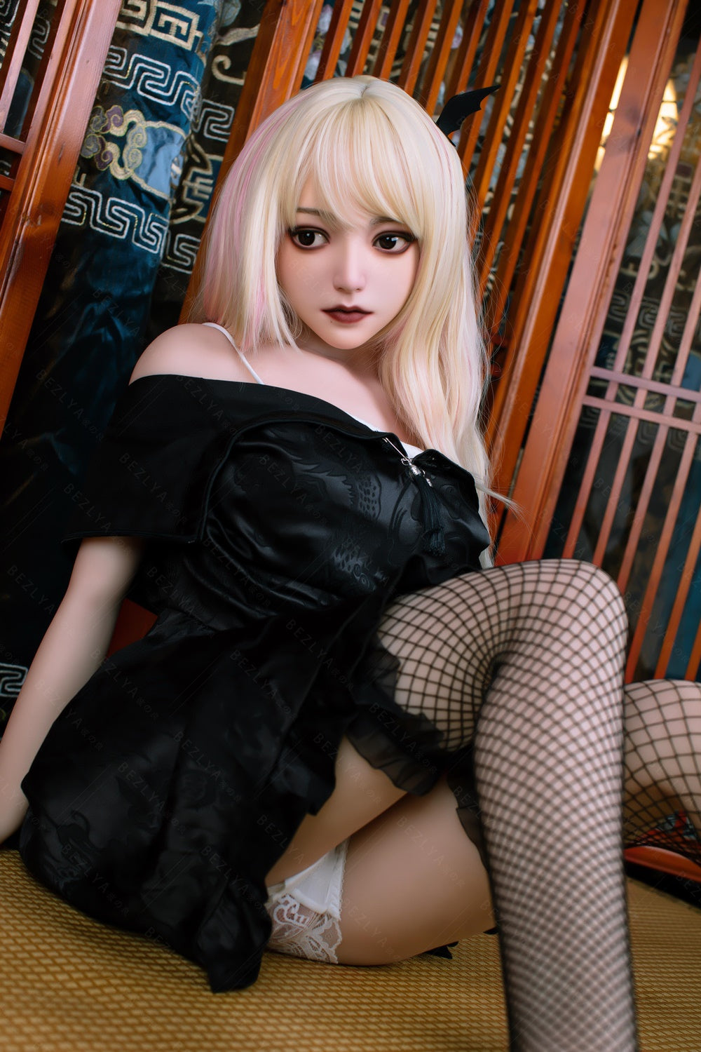 Bezlya - 鈴蘭 - 149cm/4ft10.75 - 2.0 D 杯 - 矽膠頭 + TPE 身體性玩偶