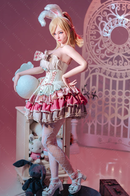 Bezlya - Chunmomo - 155cm/5ft1 - 2.2CF C-cup - Silicone Sex Doll