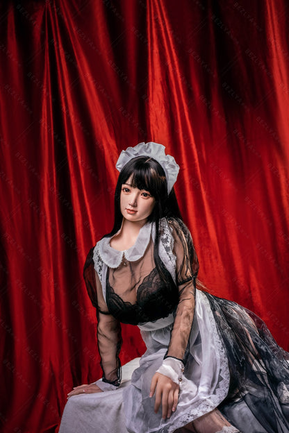 Bezlya - Clitoria - 155cm/5ft1 - 2.0 F-cup - Silicone Head + TPE Body Sex Doll