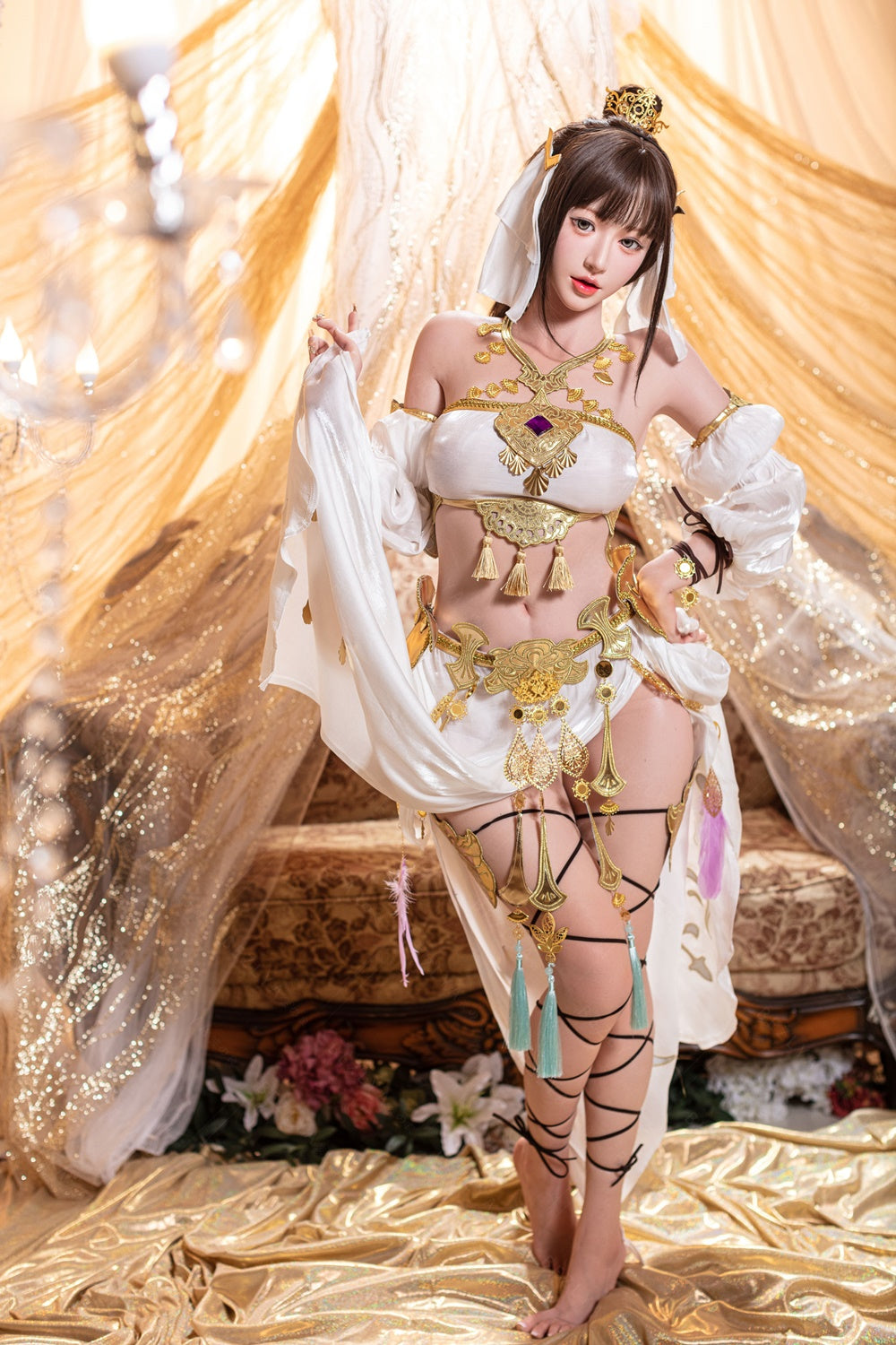 Bezlya - 秋海棠 - 162cm/5ft3.75 - 2.2U A 罩杯 - 矽膠性玩偶