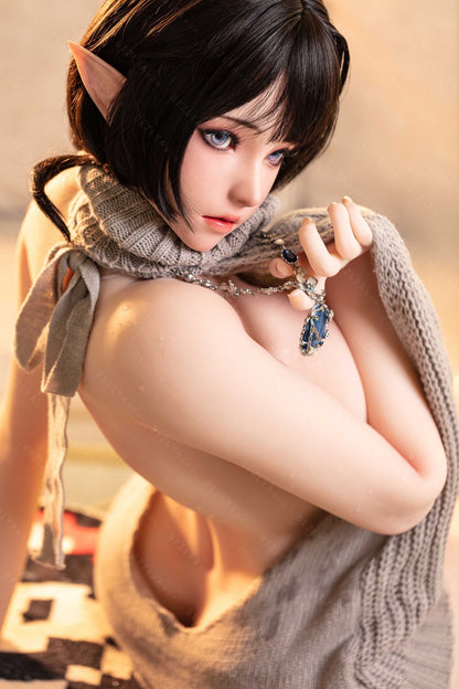Bezlya - 鈴蘭 - 149cm/4ft10.75 - 2.0 D 杯 - 矽膠頭 + TPE 身體性玩偶