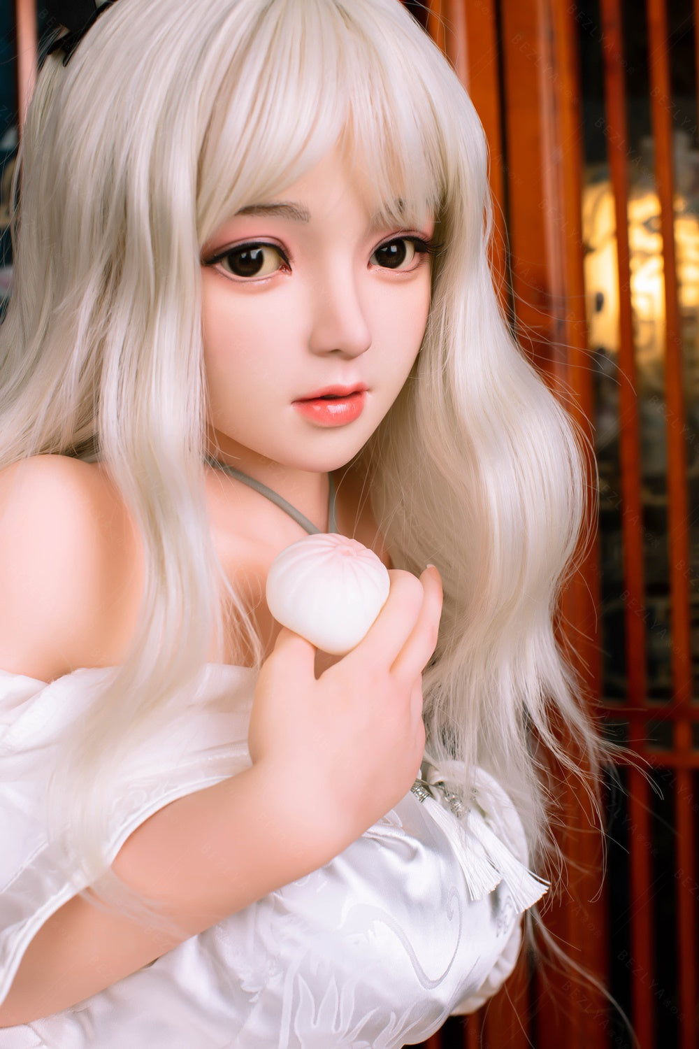 Bezlya - 鈴蘭 - 149cm/4ft10.75 - 2.0 D 杯 - 矽膠頭 + TPE 身體性玩偶