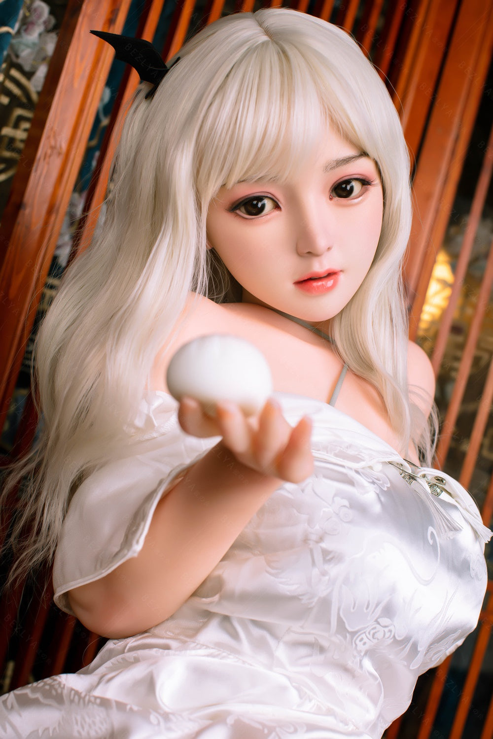 Bezlya - 鈴蘭 - 149cm/4ft10.75 - 2.0 D 杯 - 矽膠頭 + TPE 身體性玩偶