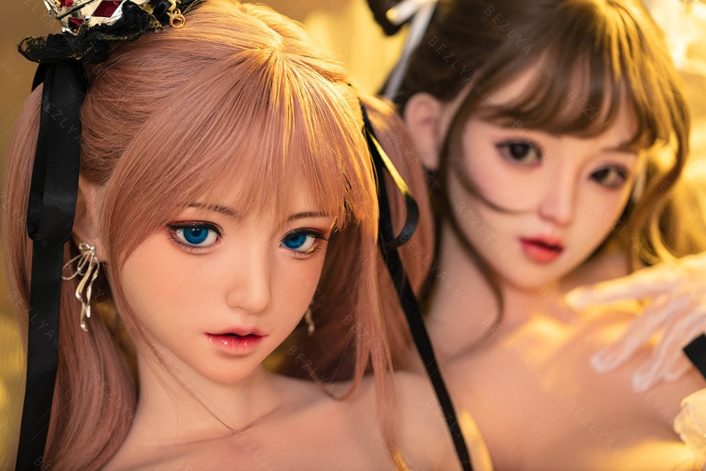 Bezlya - Campanula & Convallaria - 149cm/4ft11 - 2.1 D-cup - Silicone Sex Doll