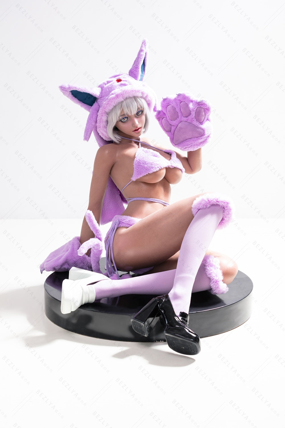 Bezlya - Campanula & Campanula - 155cm/5ft1 - 2.2CF C-cup - Silicone Sex Doll