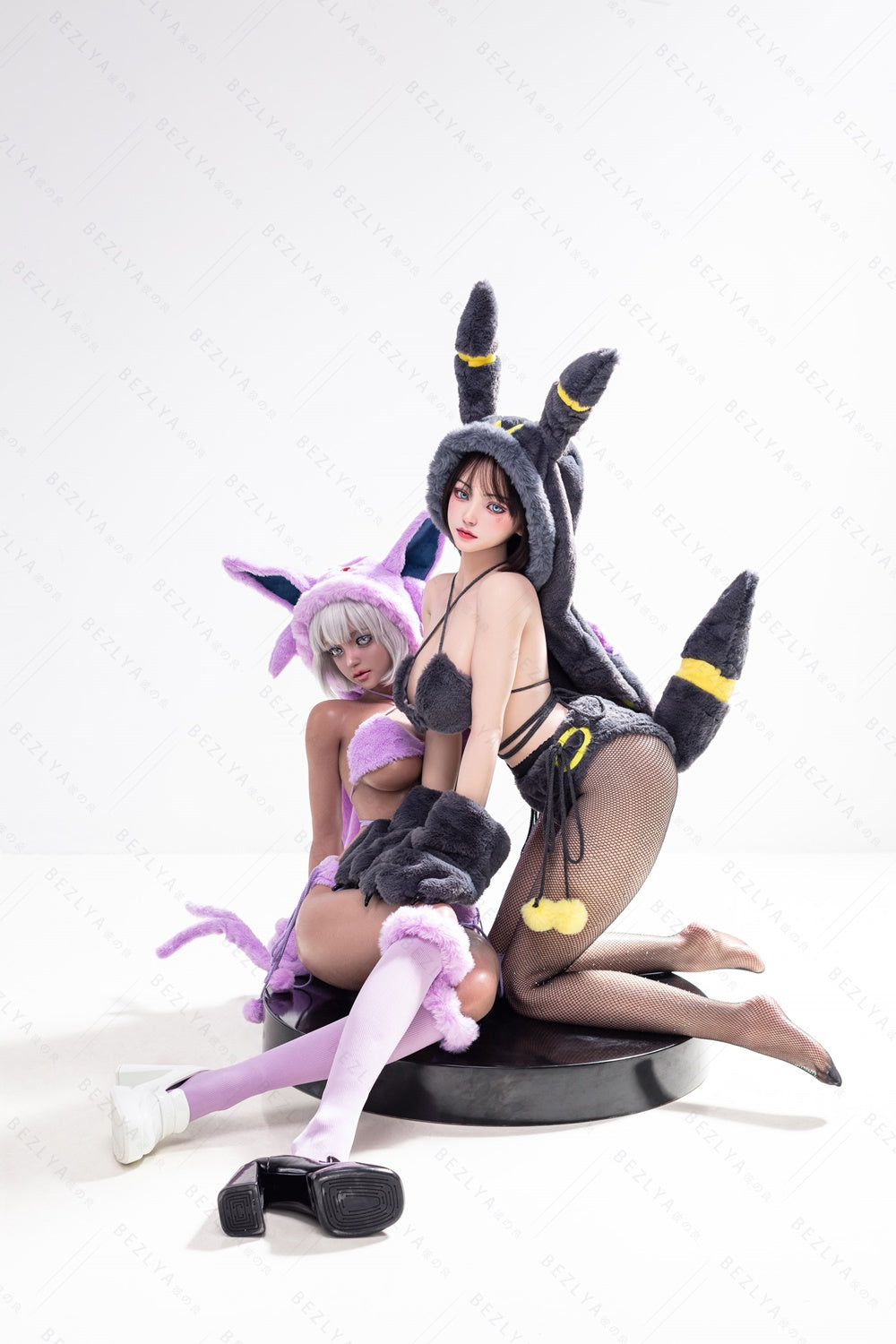 Bezlya - Campanula & Campanula - 155cm/5ft1 - 2.2CF C-cup - Silicone Sex Doll