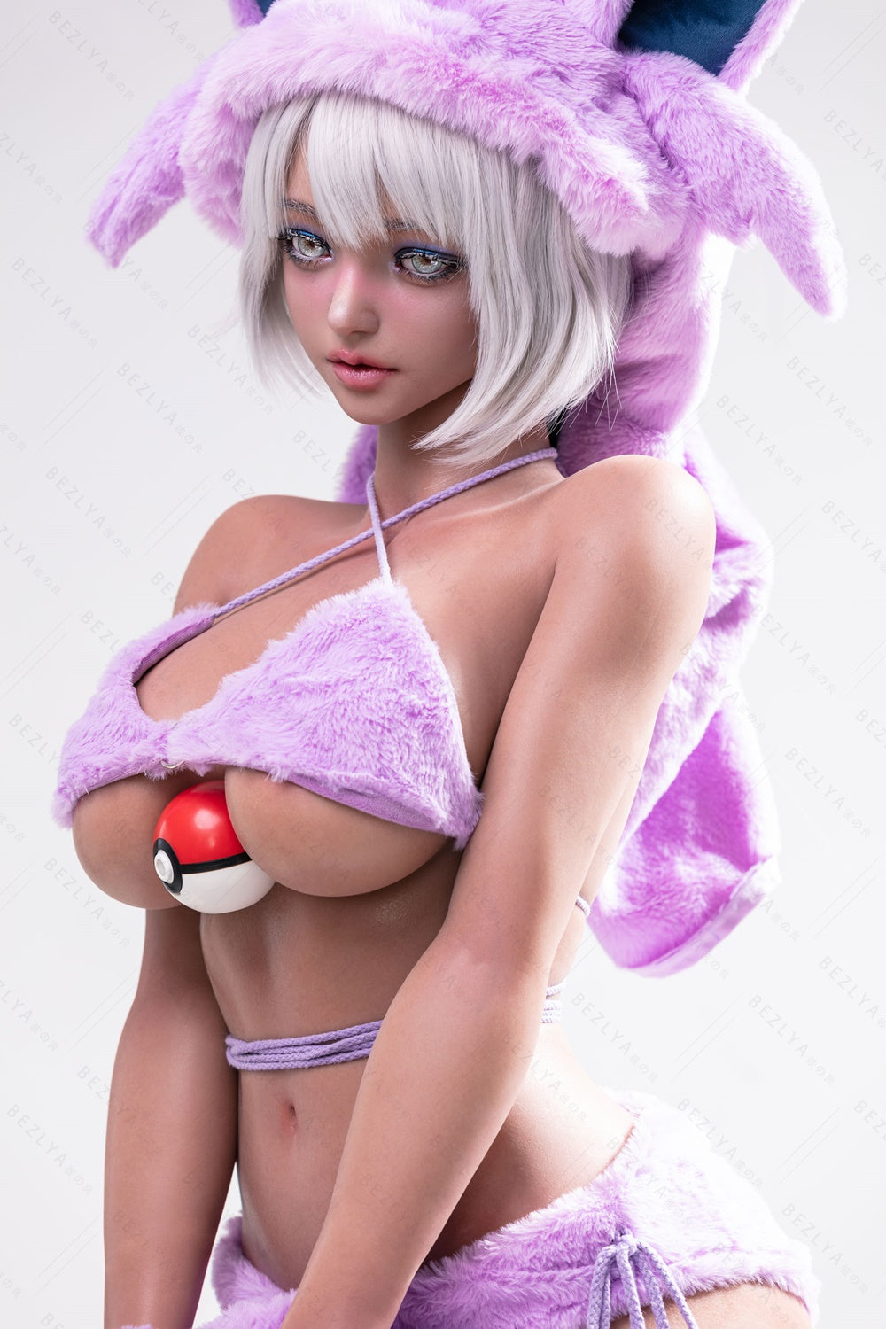 Bezlya - Campanula & Campanula - 155cm/5ft1 - 2.2CF C-cup - Silicone Sex Doll