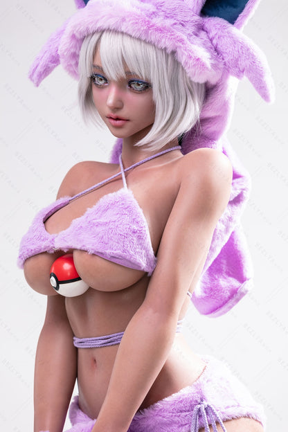 Bezlya - Campanula & Campanula - 155cm/5ft1 - 2.2CF C-cup - Silicone Sex Doll