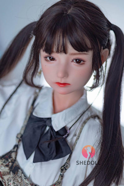 SHEDOLL – Xiaofu - 148cm/4ft10 C-cup - Silicone Head + TPE Body Sex Doll - 76dollshop