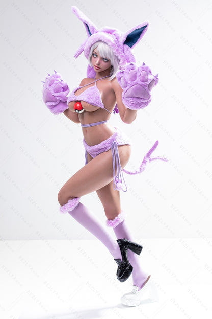 Bezlya - Campanula & Campanula - 155cm/5ft1 - 2.2CF C-cup - Silicone Sex Doll