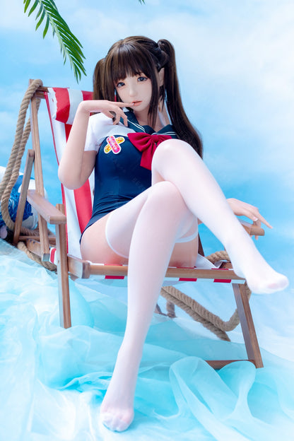 Bezlya - Chunmomo - 159cm/5ft3 - 2.2CF C-cup - Silicone Sex Doll