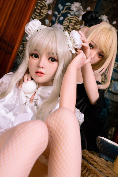 Bezlya - 鈴蘭 - 149cm/4ft10.75 - 2.0 D 杯 - 矽膠頭 + TPE 身體性玩偶