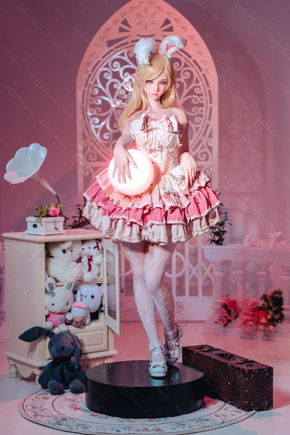 Bezlya - Chunmomo - 155cm/5ft1 - 2.2CF C-cup - Silicone Sex Doll