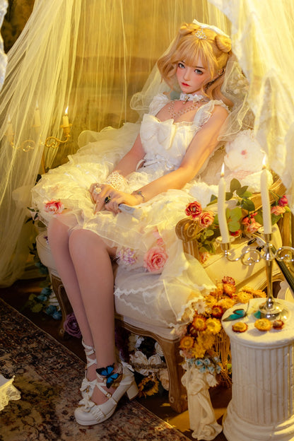 Bezlya - Oleander - 156cm/5ft1 - 2.1 B-cup - Silicone Sex Doll