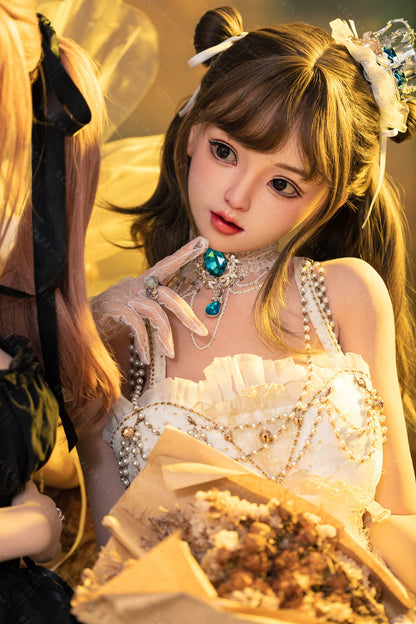 Bezlya - Campanula & Convallaria - 149cm/4ft11 - 2.1 D-cup - Silicone Sex Doll