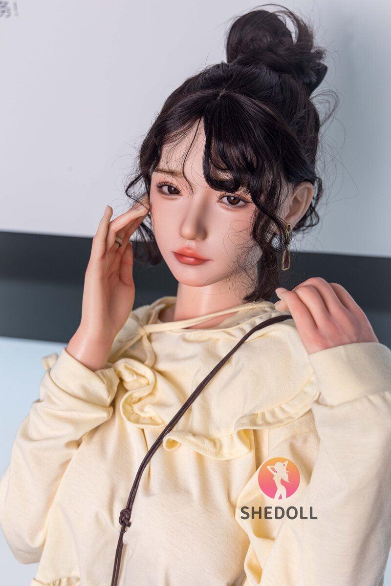 SHEDOLL – Ah Chu - 158cm/5ft2 C-cup - Silicone Head + TPE Body Sex Doll - 76dollshop