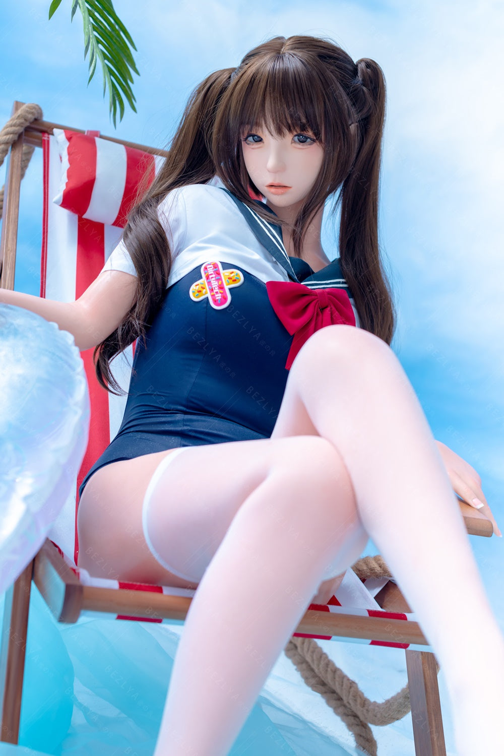 Bezlya - Chunmomo - 159cm/5ft3 - 2.2CF C-cup - Silicone Sex Doll