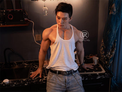 REALING - Xiaohan - 180cm/5ft11 - Male Silicone Sex Doll - 76dollshop