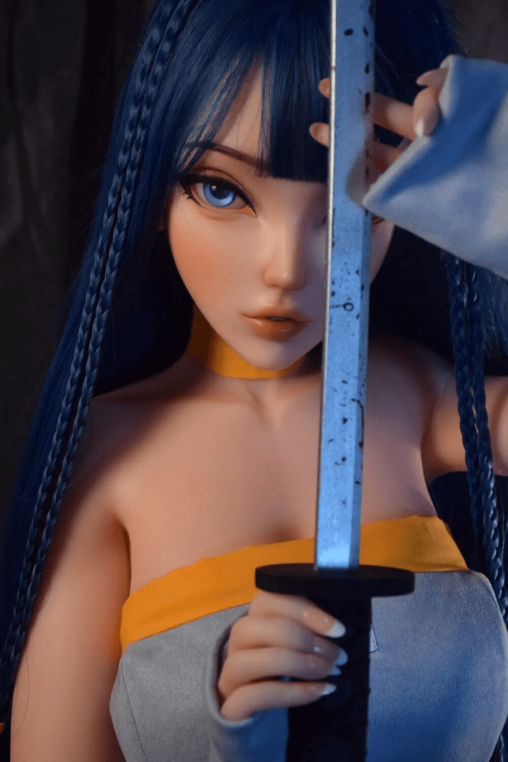 Elsababe – Kyoko - 148cm/4ft10 - Anime Silicone Sex Doll - 76dollshop