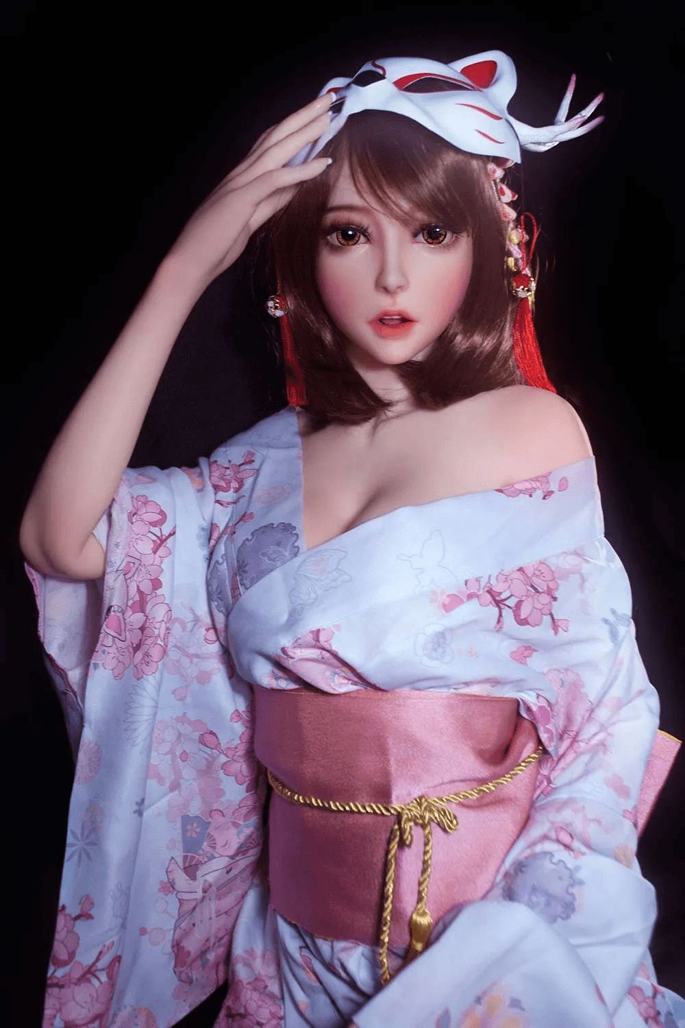 Elsababe – Akimoto Mitsuki - 150cm/4ft11 - Silicone Sex Doll - 76dollshop