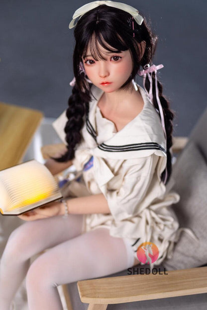 SHEDOLL – Luo Xiaoyi - 148cm/4ft10 C-cup - Silicone Head + TPE Body Sex Doll - 76dollshop