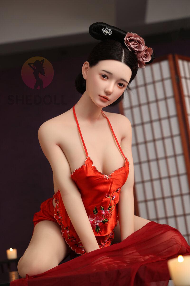 SHEDOLL – Ah Chu - 158cm/5ft2 C-cup - Silicone Head + TPE Body Sex Doll - 76dollshop