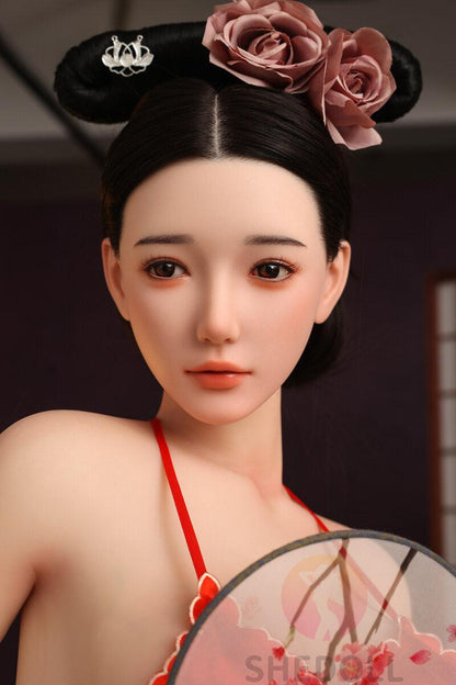 SHEDOLL – Ah Chu - 158cm/5ft2 C-cup - Silicone Head + TPE Body Sex Doll - 76dollshop