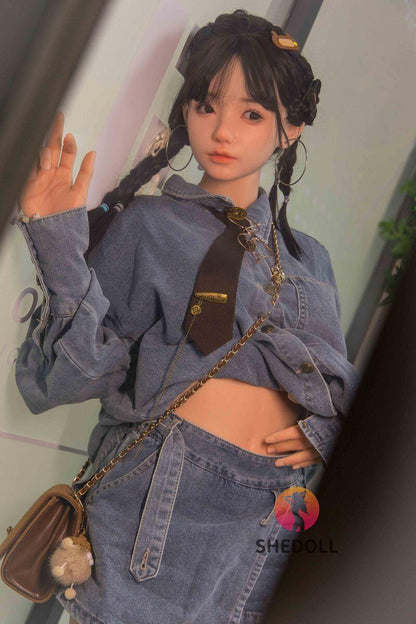 SHEDOLL – Zhiyuan - 158cm/5ft2 C-cup - Silicone Head + TPE Body Sex Doll - 76dollshop