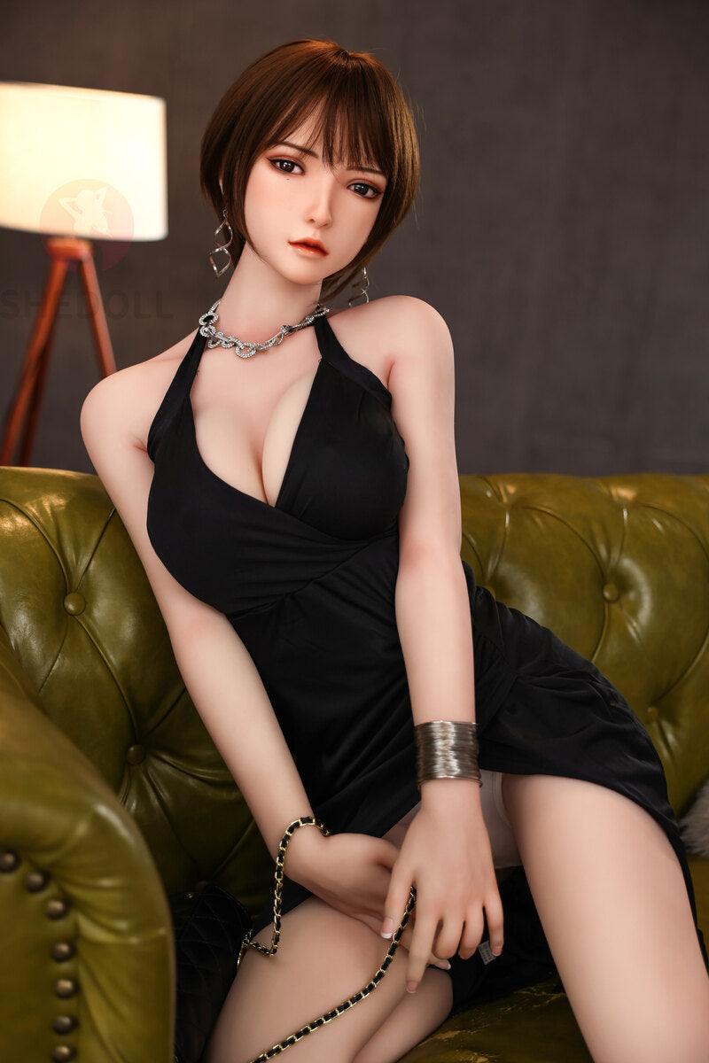 SHEDOLL – Lengyue - 158cm/5ft2 C-cup - Silicone Head + TPE Body Sex Doll - 76dollshop