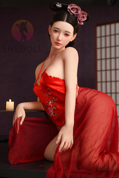 SHEDOLL – Ah Chu - 158cm/5ft2 C-cup - Silicone Head + TPE Body Sex Doll - 76dollshop