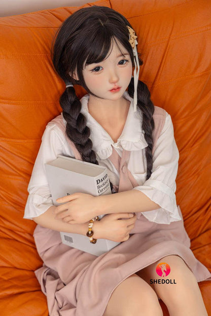 SHEDOLL – Beizhi - 148cm/4ft10 C-cup - Silicone Head + TPE Body Sex Doll - 76dollshop