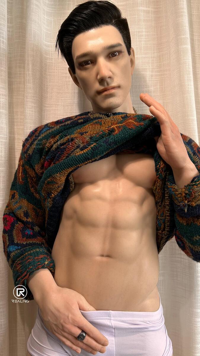 REALING - Bertin - 180cm/5ft11 - Male Silicone Sex Doll - 76dollshop