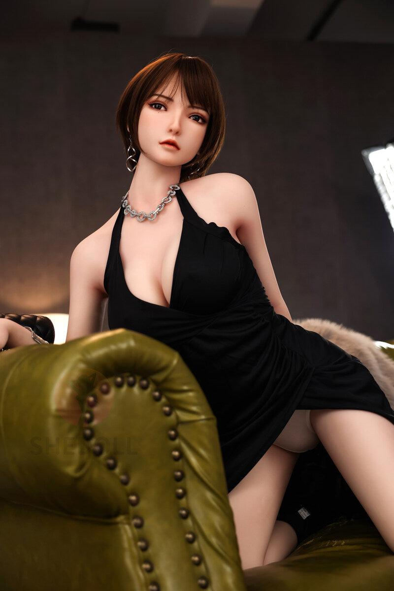 SHEDOLL – Lengyue - 158cm/5ft2 C-cup - Silicone Head + TPE Body Sex Doll - 76dollshop