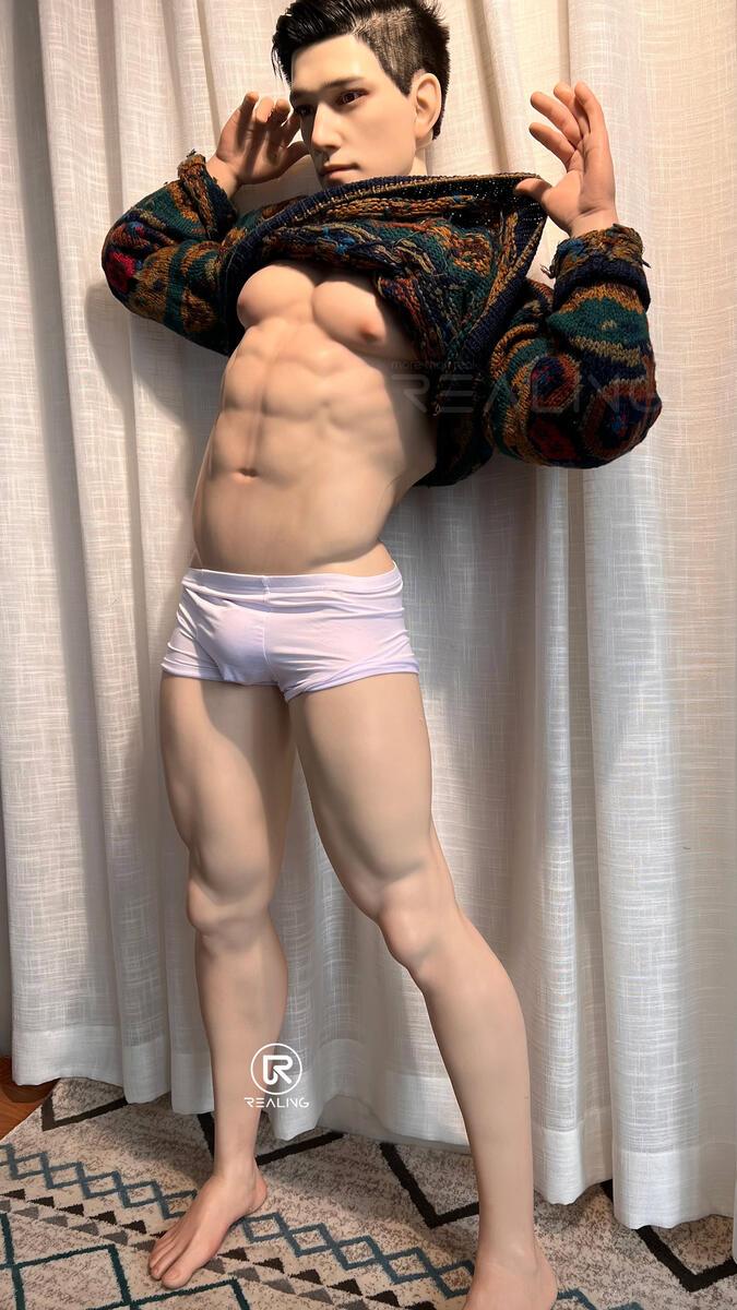 REALING - Bertin - 180cm/5ft11 - Male Silicone Sex Doll - 76dollshop