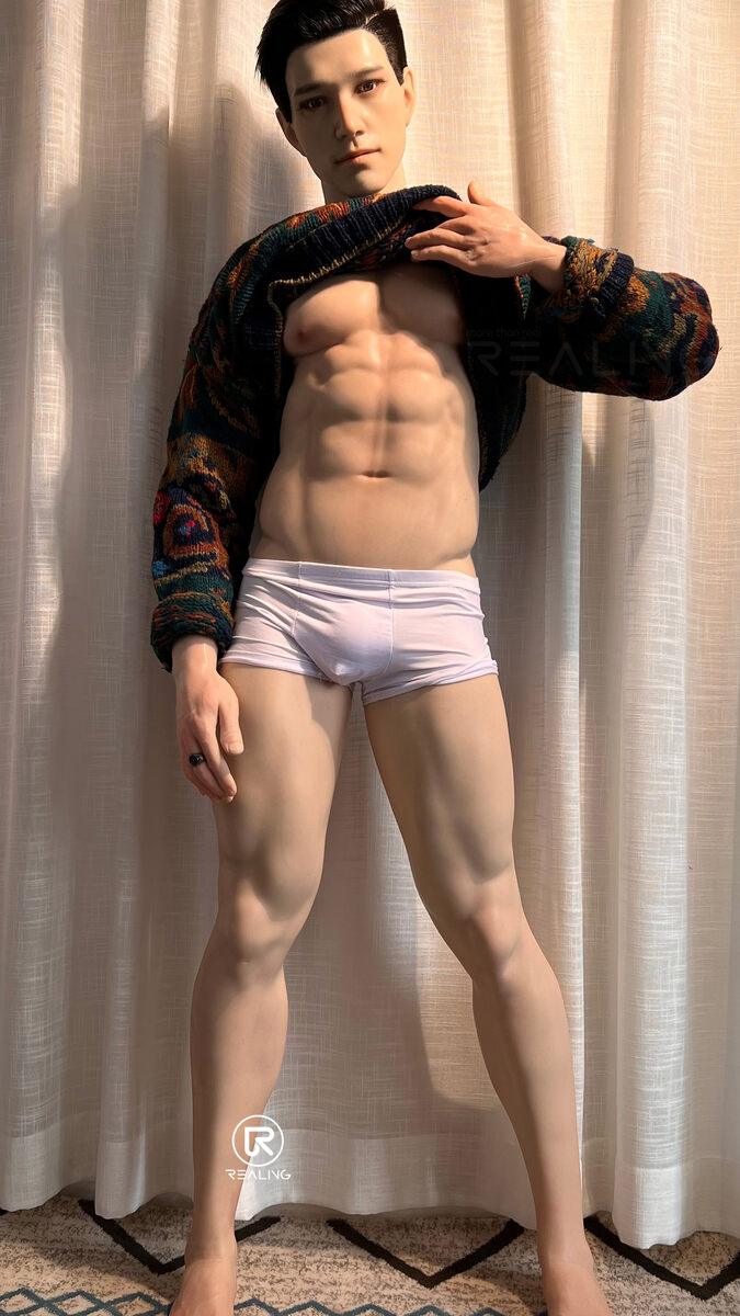 REALING - Bertin - 180cm/5ft11 - Male Silicone Sex Doll - 76dollshop