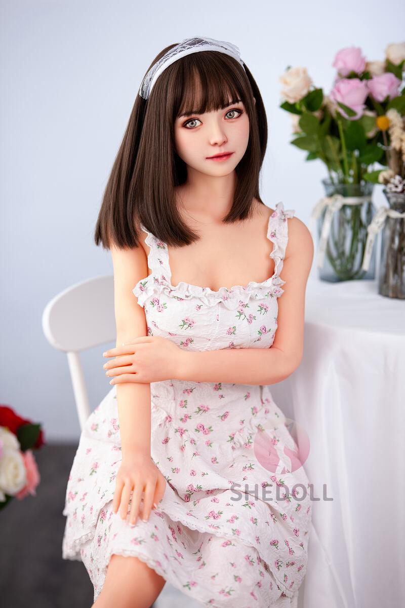 SHEDOLL – Jenny - 148cm/4ft10 C-cup - Silicone Head + TPE Body Sex Doll - 76dollshop