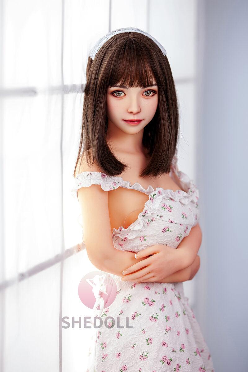 SHEDOLL – Jenny - 148cm/4ft10 C-cup - Silicone Head + TPE Body Sex Doll - 76dollshop