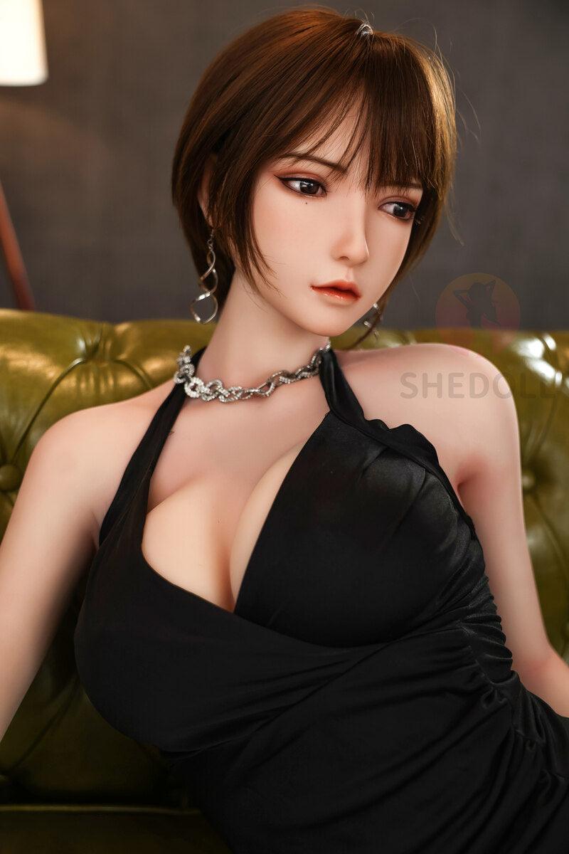 SHEDOLL – Lengyue - 158cm/5ft2 C-cup - Silicone Head + TPE Body Sex Doll - 76dollshop