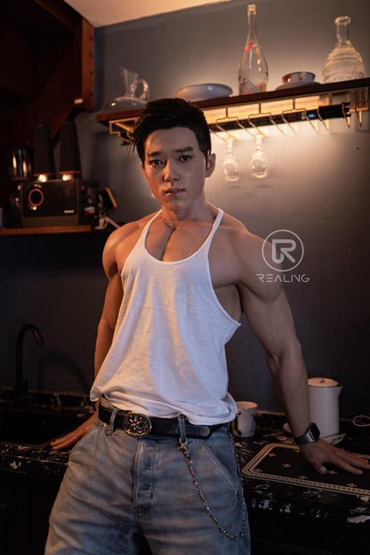 REALING - Xiaohan - 180cm/5ft11 - Male Silicone Sex Doll - 76dollshop