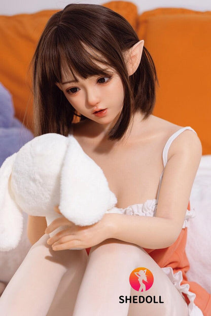 SHEDOLL – Erin - 148cm/4ft10 C-cup - Silicone Head + TPE Body Sex Doll - 76dollshop