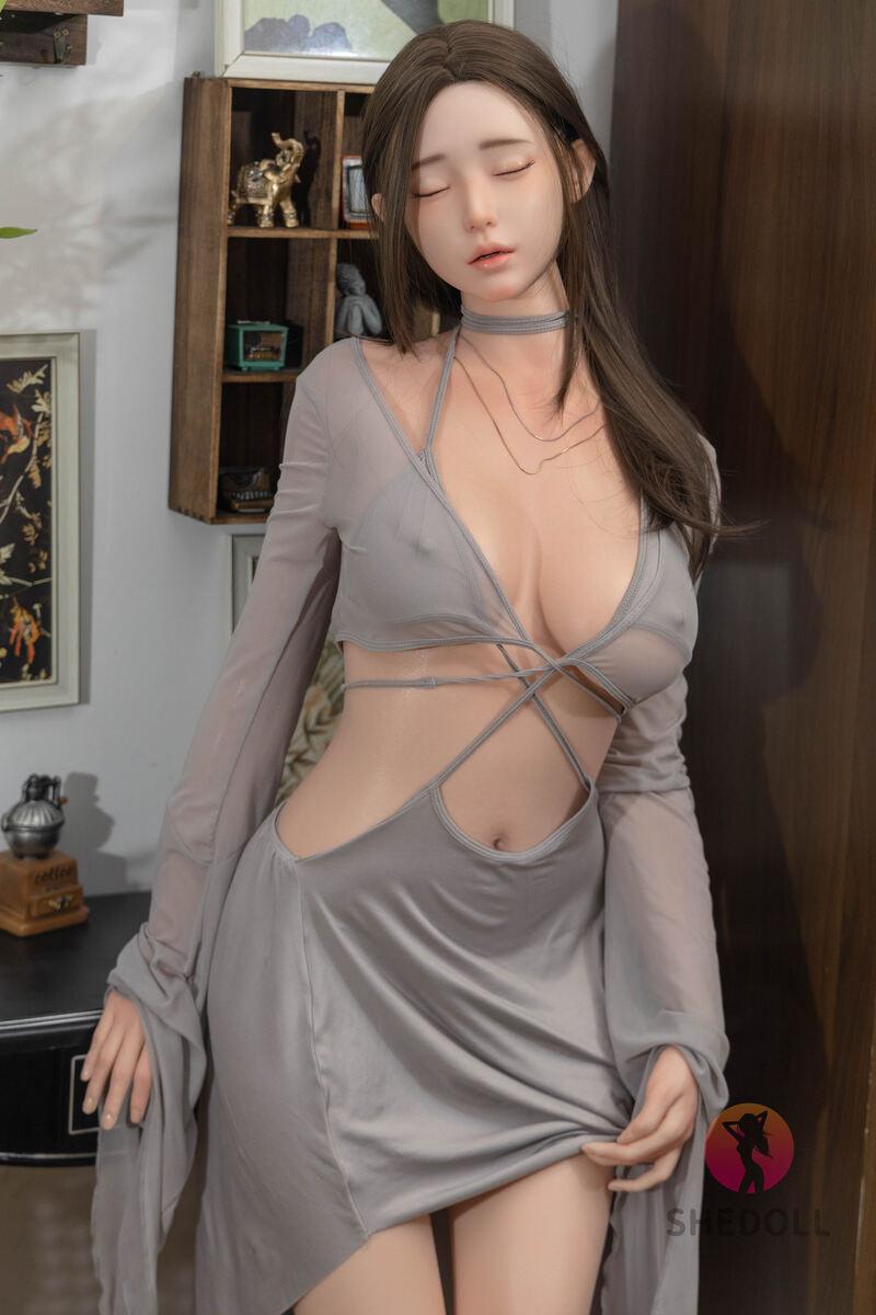 SHEDOLL – Chuyue - 165cm/5ft5 E-cup - Silicone Head + TPE Body Sex Doll - 76dollshop