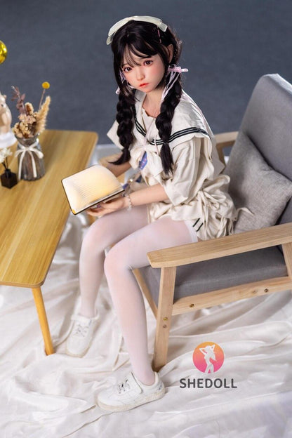 SHEDOLL – Luo Xiaoyi - 148cm/4ft10 C-cup - Silicone Head + TPE Body Sex Doll - 76dollshop