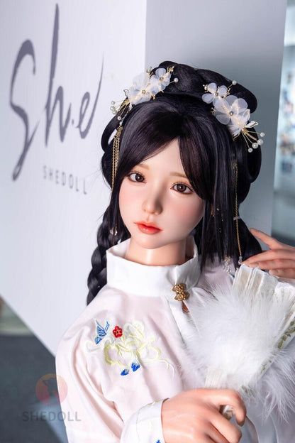 SHEDOLL – Chuyue - 165cm/5ft5 E-cup - Silicone Head + TPE Body Sex Doll - 76dollshop