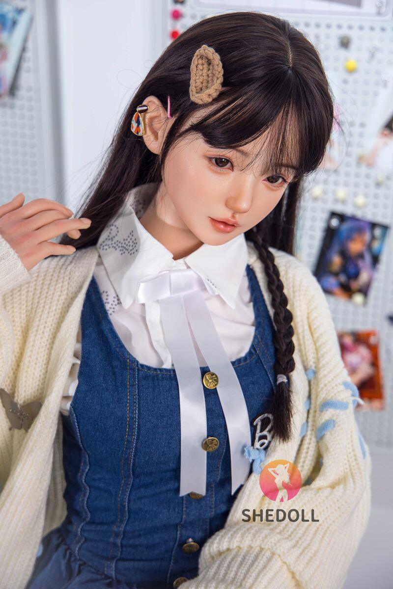 SHEDOLL – Yuanyuan - 150cm/4ft11 B-cup - Silicone Head + TPE Body Sex Doll - 76dollshop